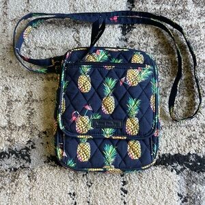 Vera Bradley Mini Hipster Toucan Party Quilted Crossbody Bag